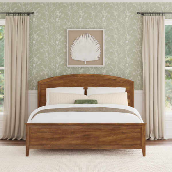 A-America CYSCH5170 Cypress King Arch Panel Bed