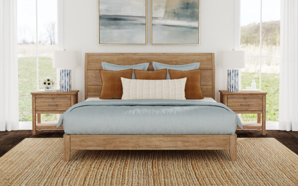A-America GEOBT5130 Geo Heights King Panel Bed