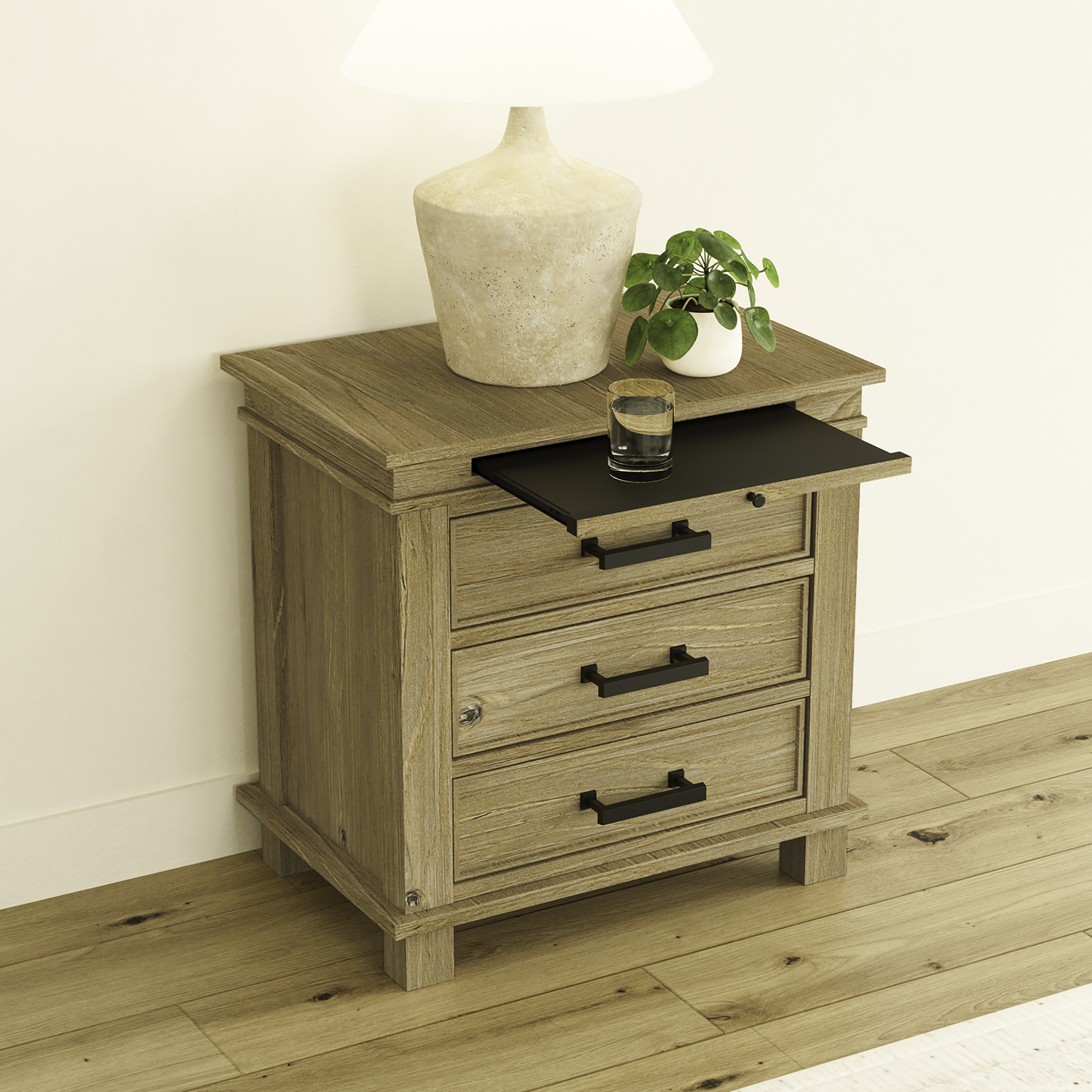 A-America GLPGJ5750 Glacier Point Nightstand A-America GLPGJ5750 Glacier Point Nightstand