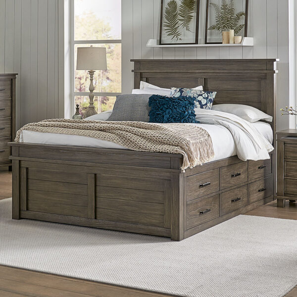 A-America GLPGR5151 Glacier Point King Captain Bed