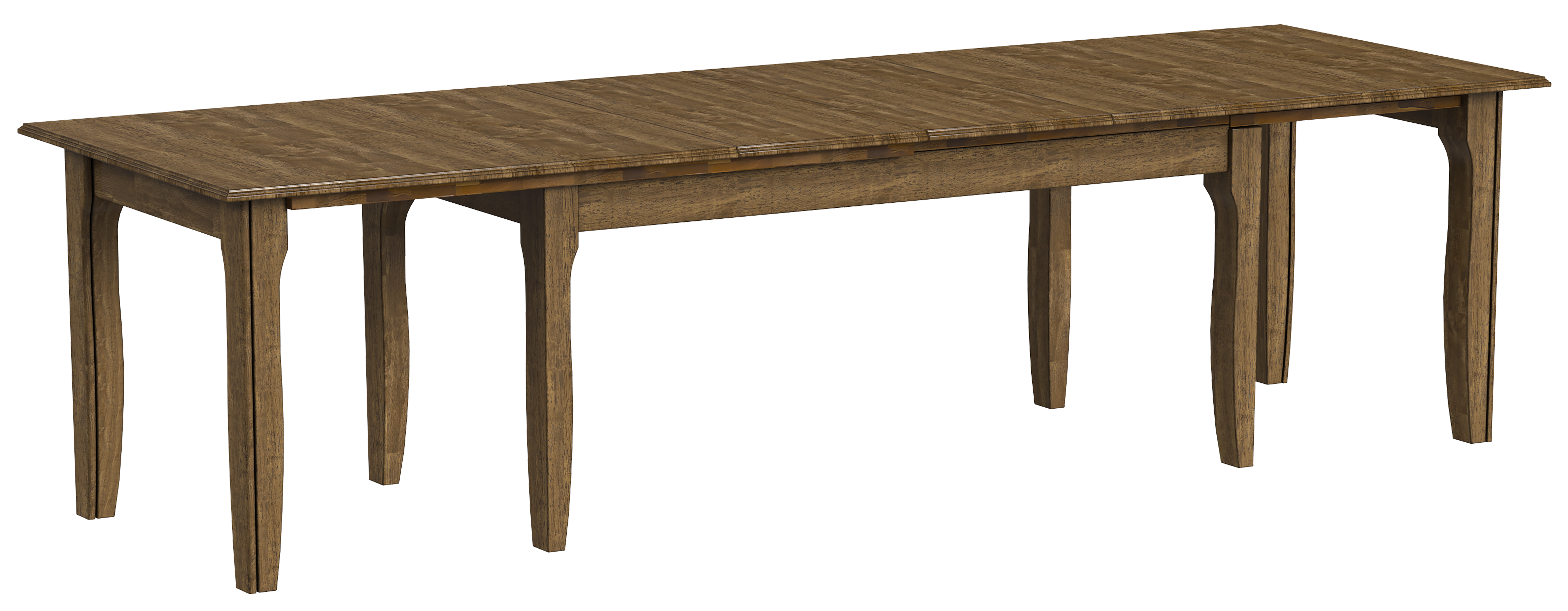 A-America LEUTJ617L Leucadia 3-Leaf Extension Table A-America LEUTJ617L Leucadia 3-Leaf Extension Table