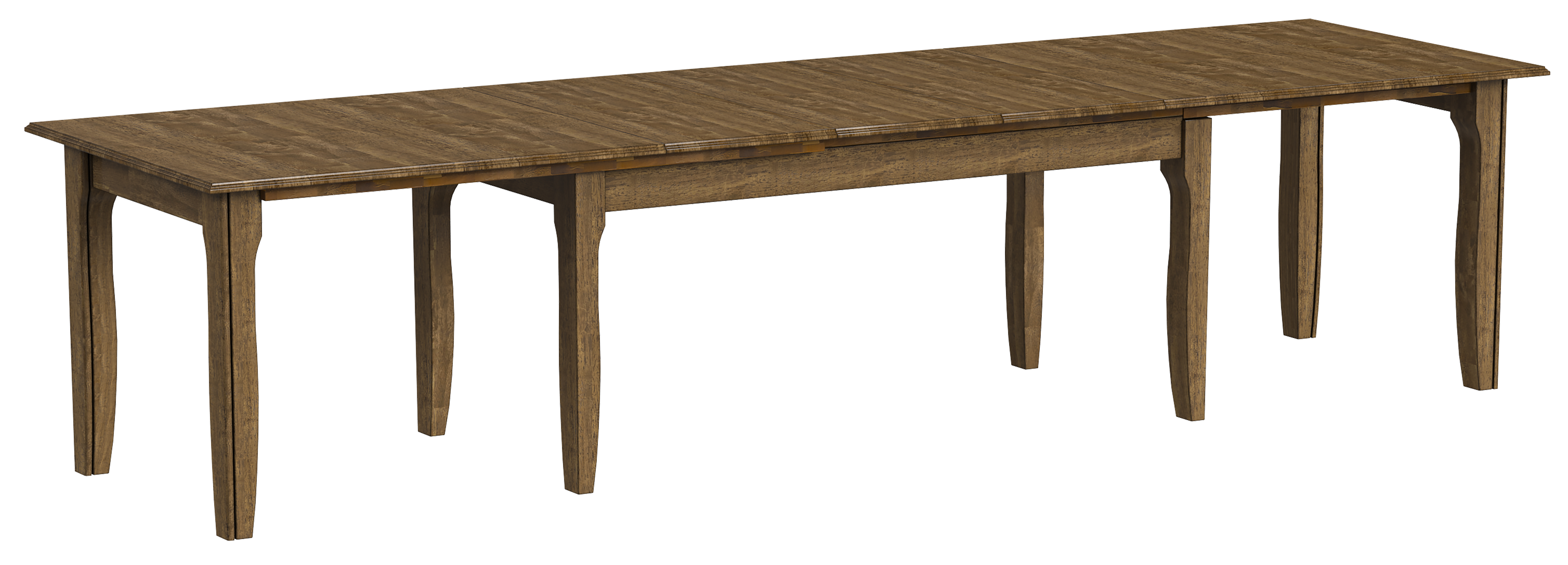 A-America LEUTJ617L Leucadia 3-Leaf Extension Table A-America LEUTJ617L Leucadia 3-Leaf Extension Table